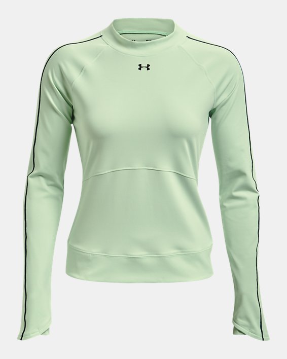Camiseta UA RUSH™ ColdGear® Core para mujer, Green, pdpMainDesktop image number 5